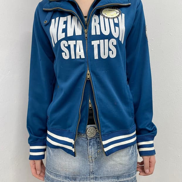 투웨이 디테일 레이어드 트랙집업