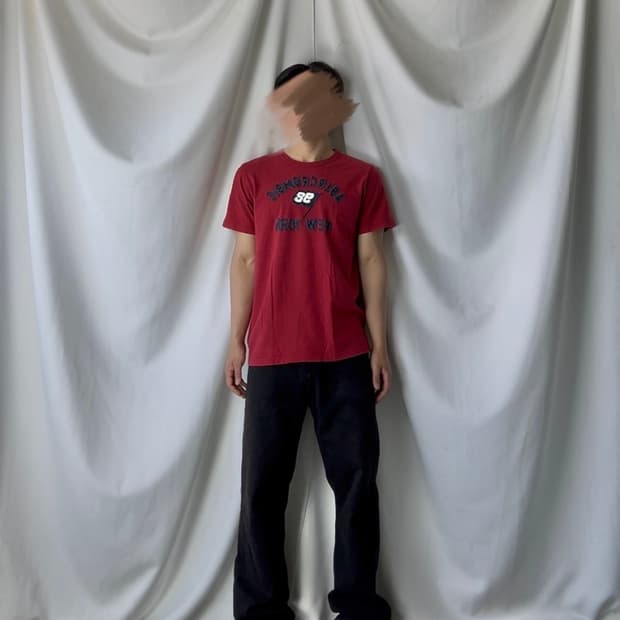 abercromdie 아베크롬비 빈티지 자수 반팔