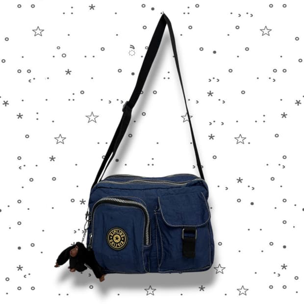 Kipling 키플링 블루 크로스백