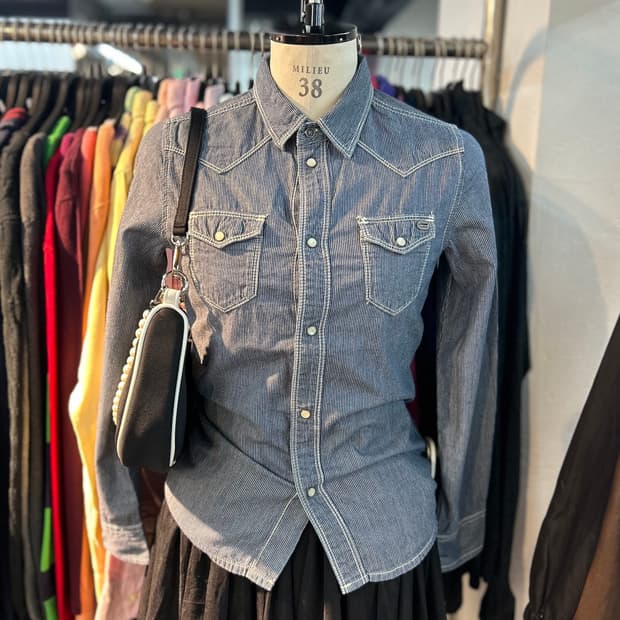 DIESEL Western Stripe Shirts