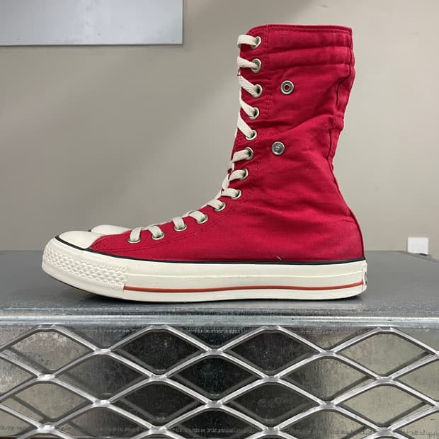 컨버스 척테일러 롱하이 레드 250 (gr-4381)