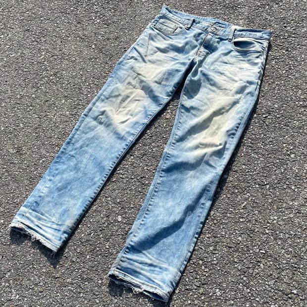 지오다노 빈티지 페이딩 진