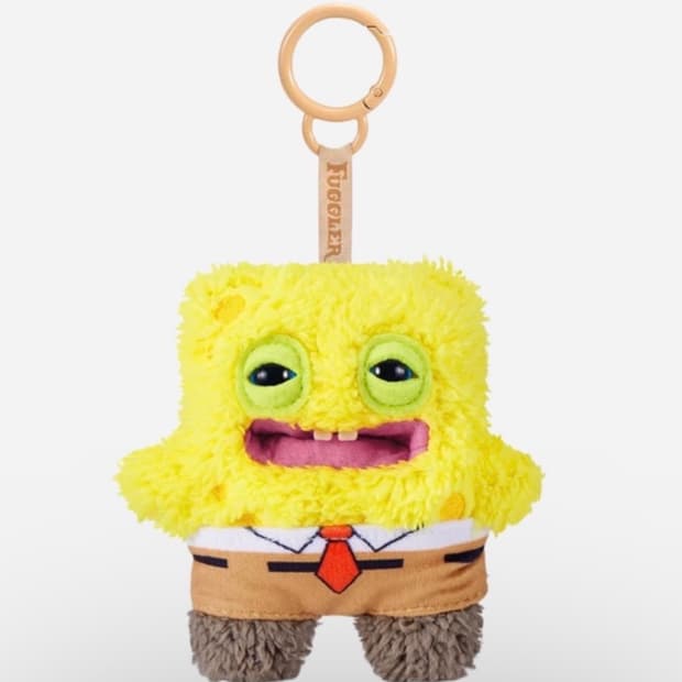 퍼슬러 스폰지밥 키링 인형 새상품 정품