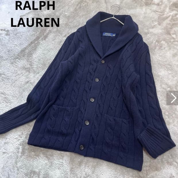 폴로 랄프로렌 케이블 니트 가디건(네이비/XS/95-100사이즈)
