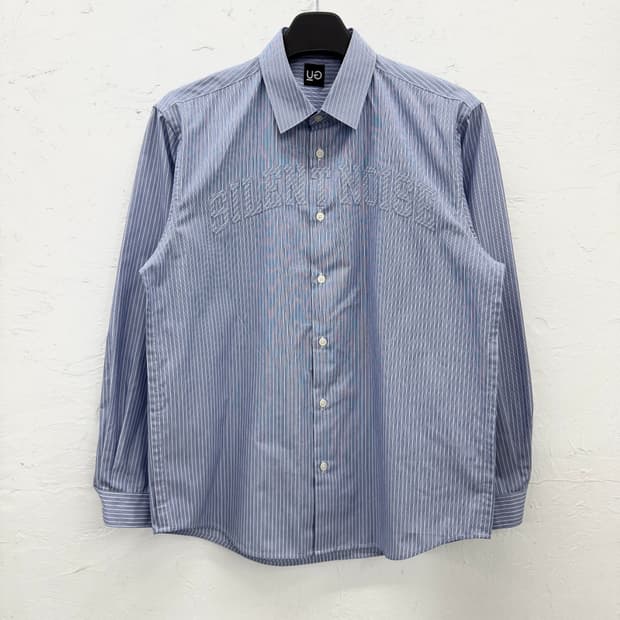 언더커버 X 지유 스트라이프 셔츠