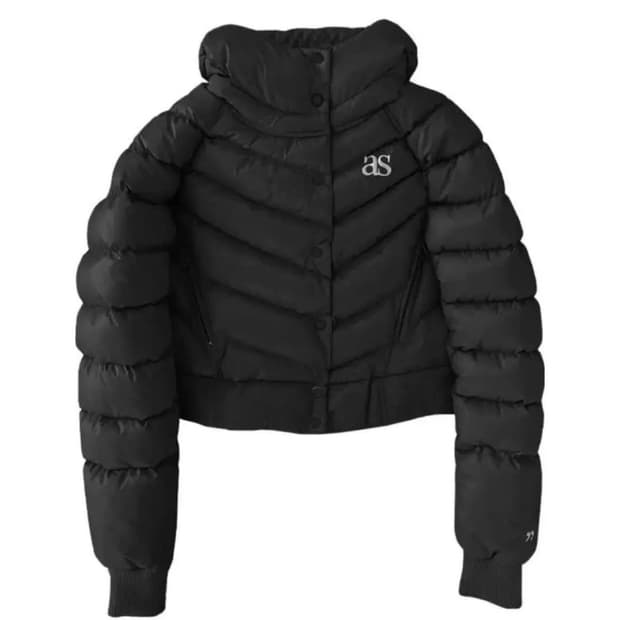 애즈온 숏 푸퍼 블랙