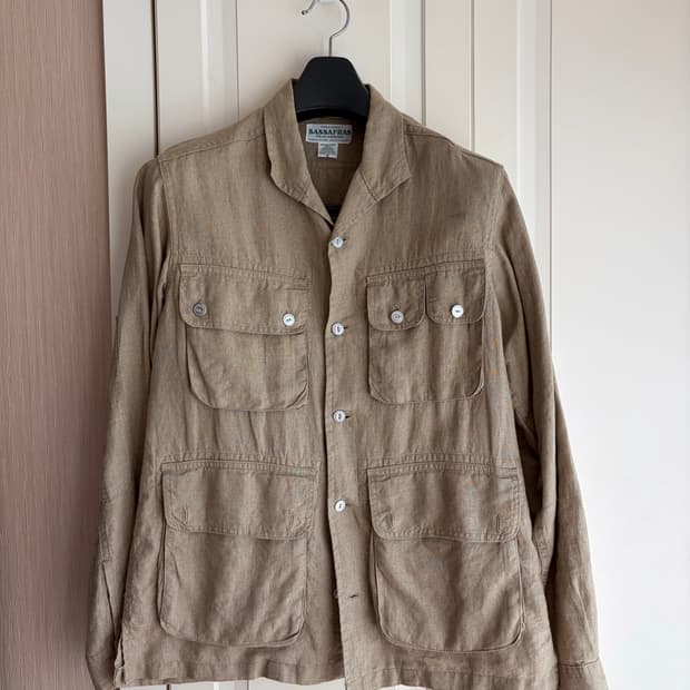 SASSAFRAS 사사프라스 린넨 자켓