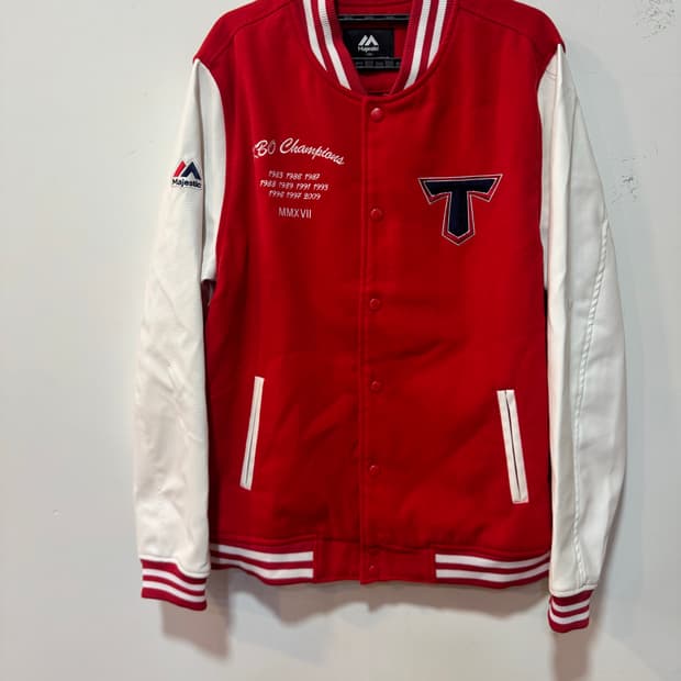 마제스틱 기아 타이거즈 야구 점퍼 100