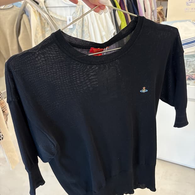 비비안웨스트우드 반팔 니트