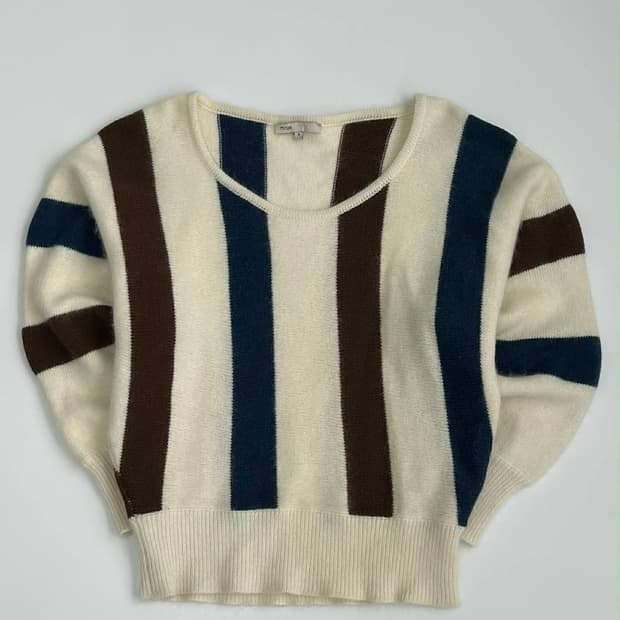 [1]Maje 마쥬 캐시미어 100% 스트라이프 니트