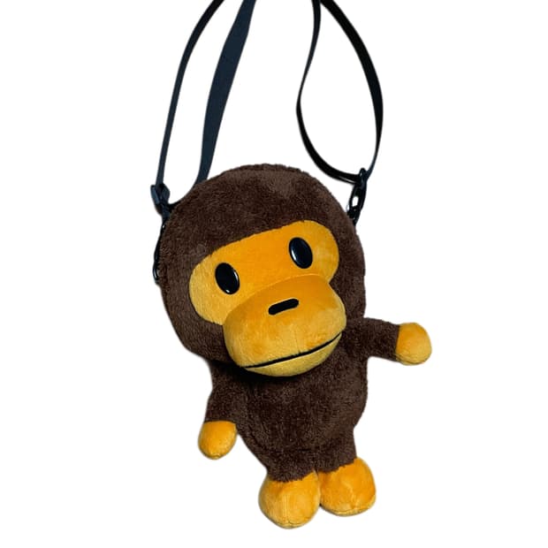 Bape 베이프 플러쉬 마일로 크로스백