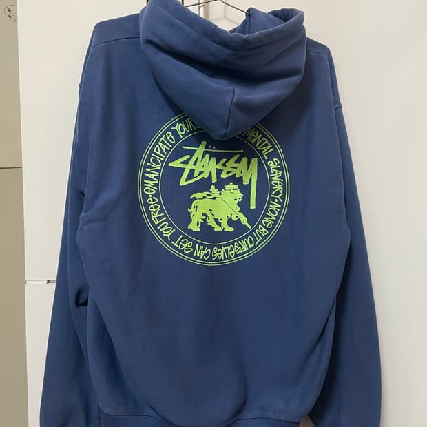 STUSSY Graphic Hoodie *Blue