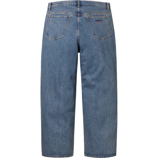 슈프림 24SS 배기진 워시드 인디고 (30)