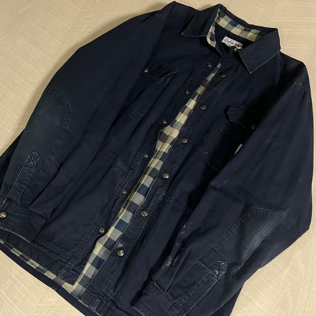 L) 칼하트 워크 자켓 네이비