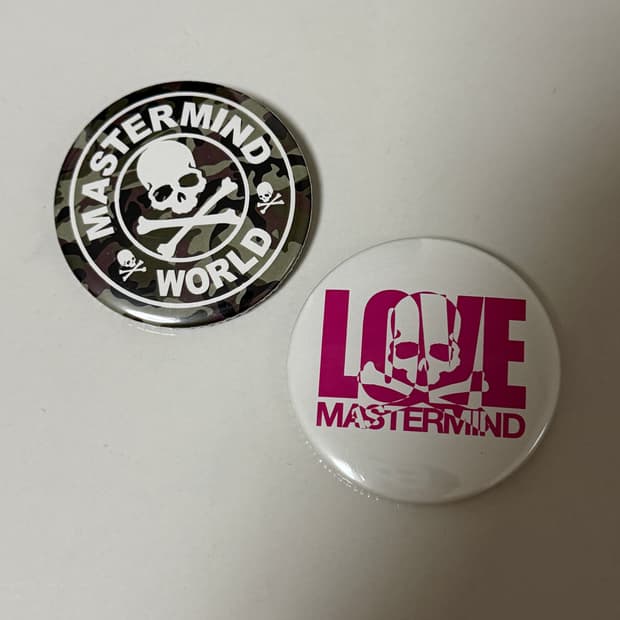마스터 마인드 뱃지 핀 2종