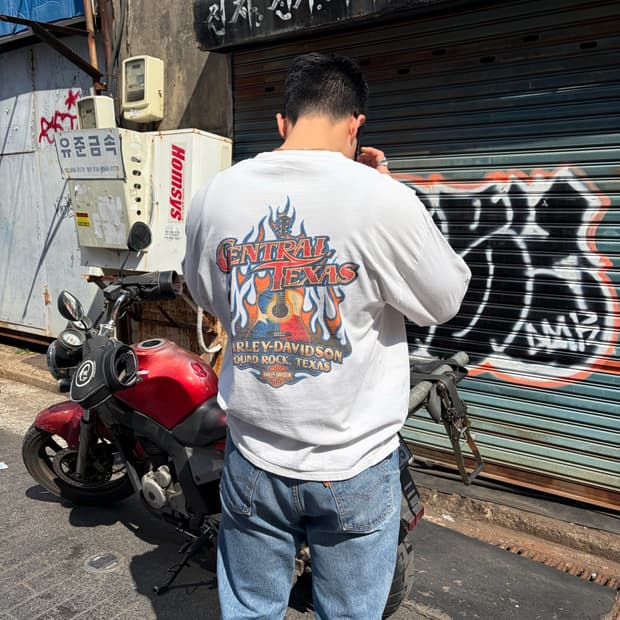 Harley Davidson Central Texas sleeve