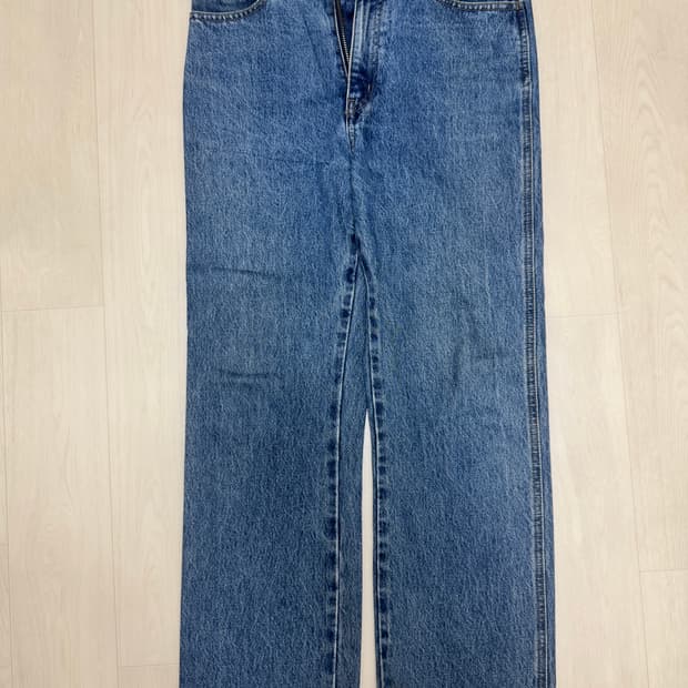 유니클로u 19fw 스트레이트진 