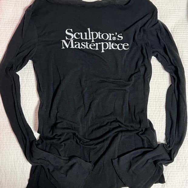 스컬프터 마스터피스 쉬어 탑 블랙 