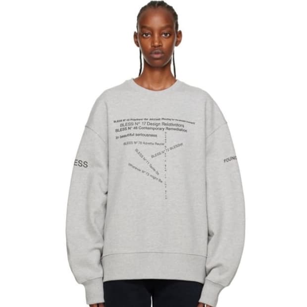 구매)) bless 블레스 멀티컬렉션 맨투맨 M~L