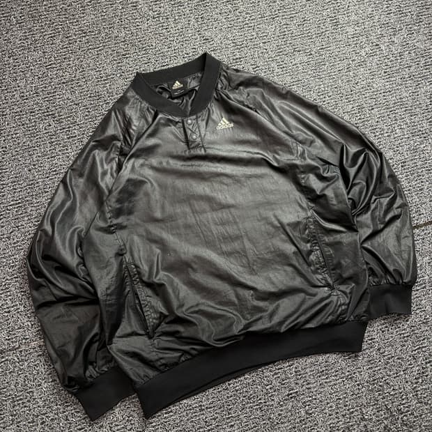 00s 아디다스 올드스쿨 나일론 블랙 웜업 2158