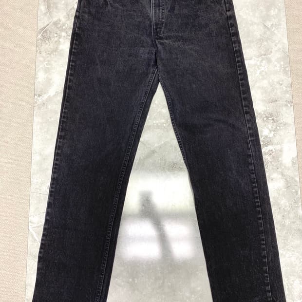 95년도 USA 리바이스 505 블랙진 오렌지탭