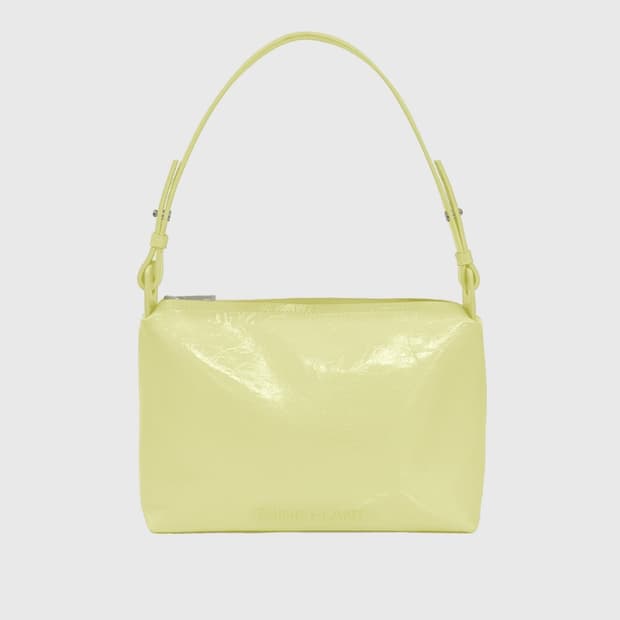 띵크플랜트 글로시 레더 숄더백 레몬 새제품