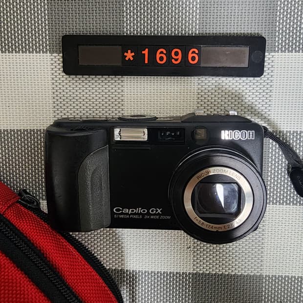 리코 카프리오 GX 디지털카메라 파우치포함