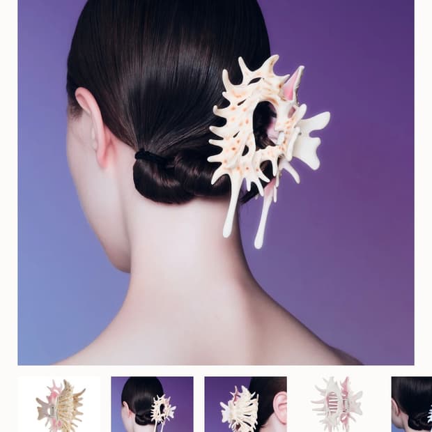 yvmin 헤어클립 집게핀 머리핀 헤어 악세서리 위민 슈슈통