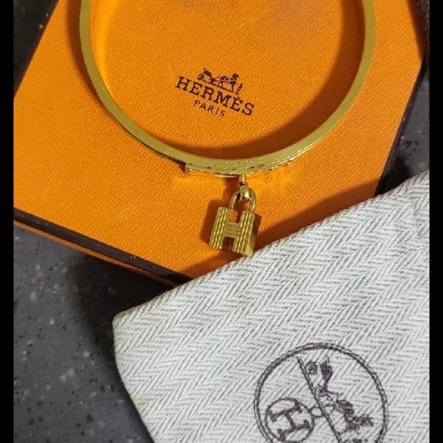 (정품)에르메스 켈리 뱅글 브레이슬릿