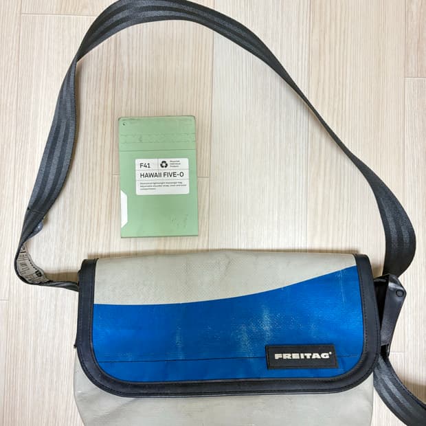 프라이탁 하이파이브오 그레이블루 