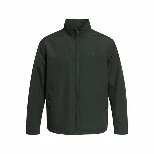 입생로랑 다크그린 블루종 점퍼 XL