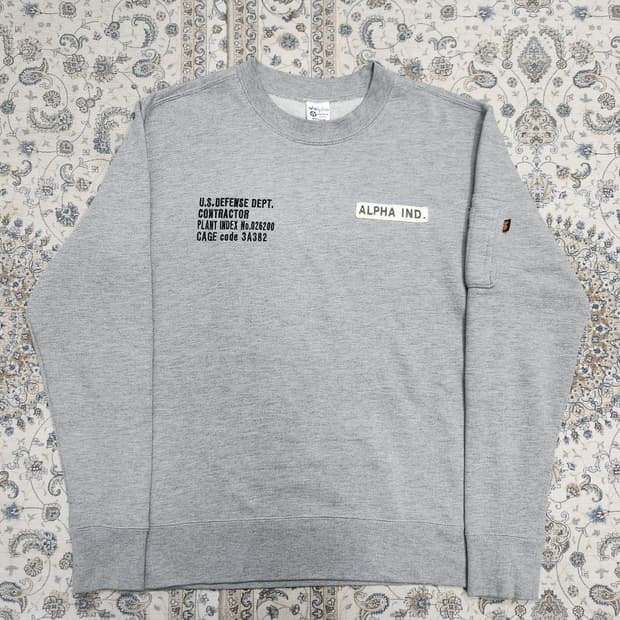 알파인더스트리 USA 맨투맨 M