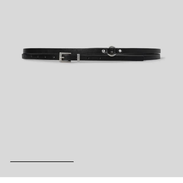 12mm 사각 버클 벨트