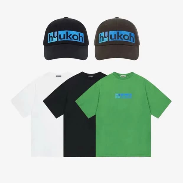 혁오 HYUKOH LOGO T-SHIRT BLACK 1 size