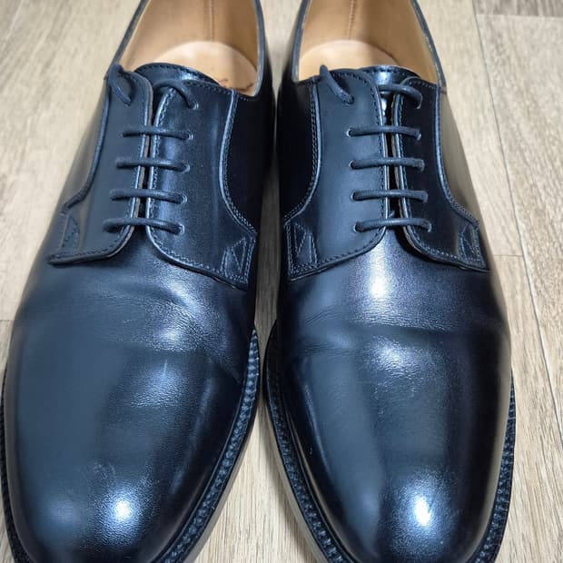 알프레드사전트 블랙 플레인토 더비 UK7 (260mm)