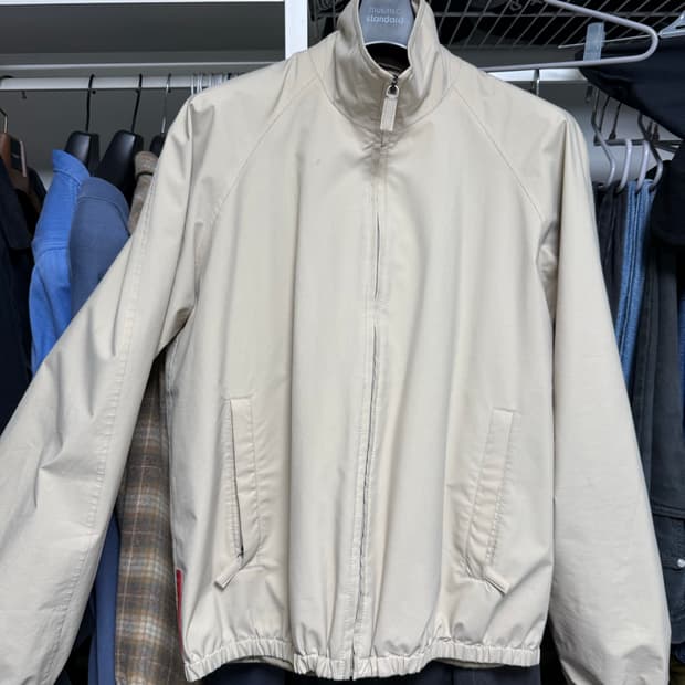 프라다 스포츠 고어택스 바람막이 50