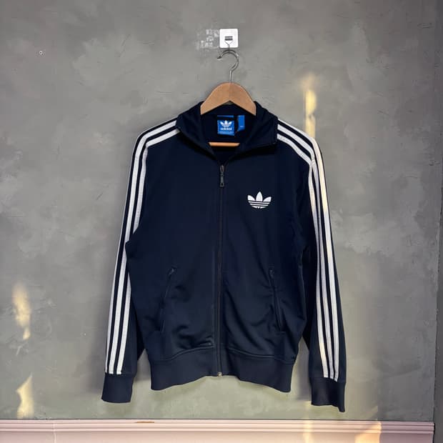 아디다스 파이어버드 져지 트랙탑 네이비