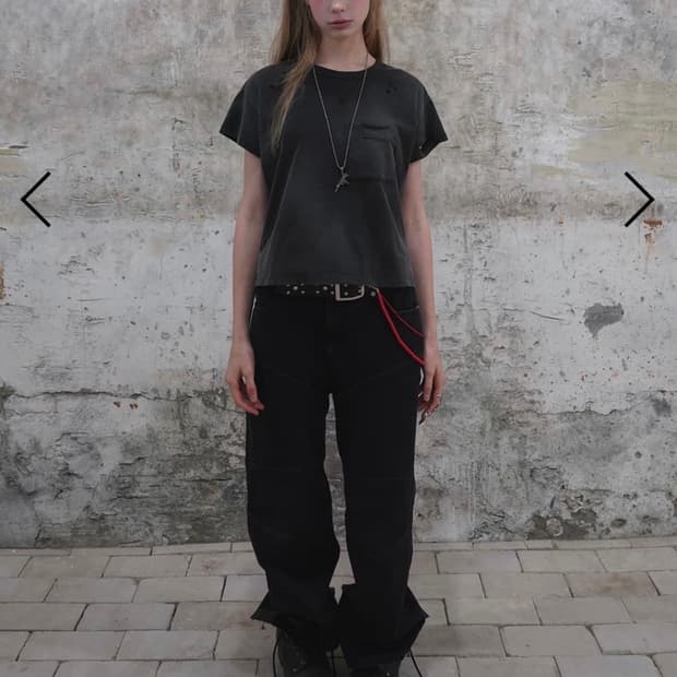 데어드 워싱 반팔