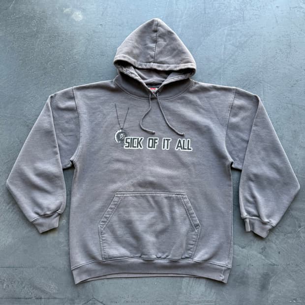 Sick Of It All 2000s 식오브잇올 빈티지 후디