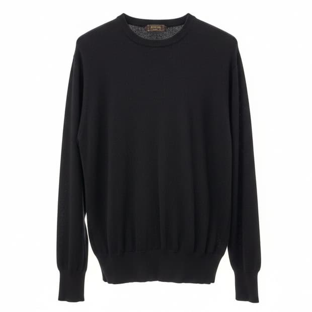 일본 빈티지 JUPIAN 캐시미어 100 라운드 니트 1802