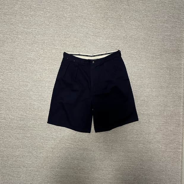 POLO RALPH LAUREN wide shorts navy