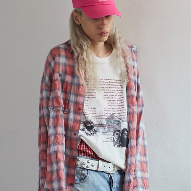 파 아카이브 재패니즈 패브릭 셔츠 / 1사이즈