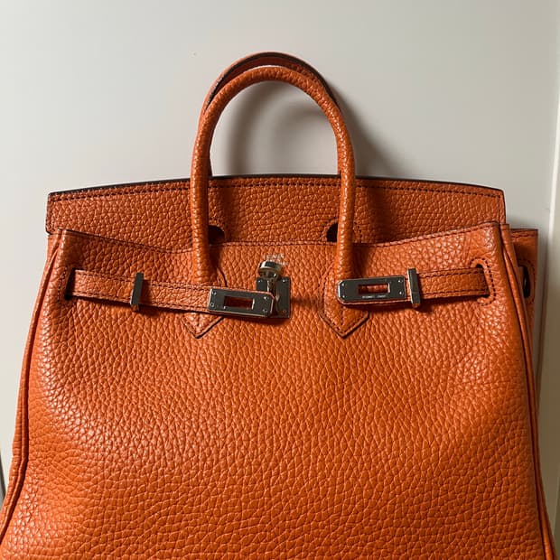 에르메스 버킨백 오렌지