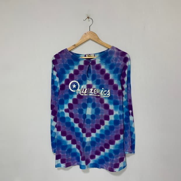 히스테릭글래머 타이다이 빈티지 롱슬리브