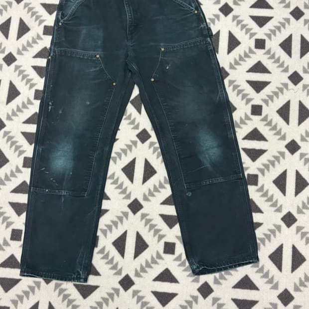 칼하트 빈티지 더블니 워크팬츠 30×32