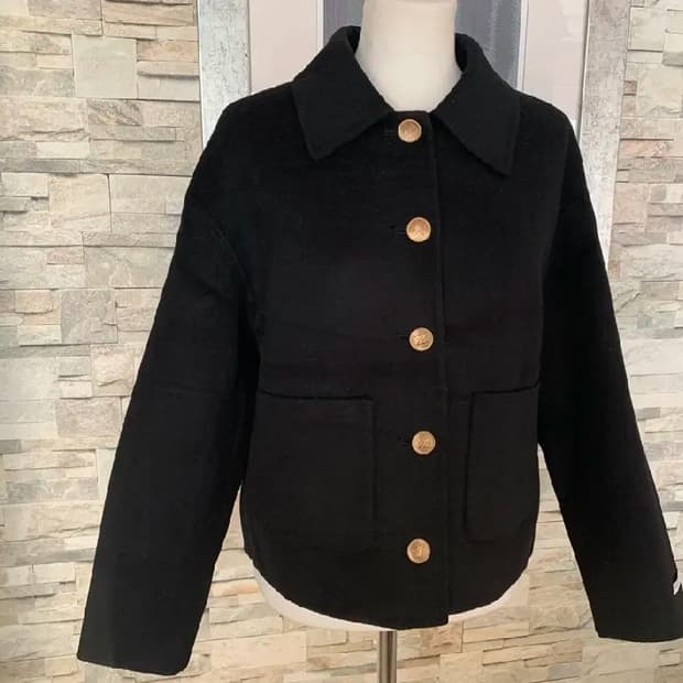 더아이잗 캐시미어 숏코트 숏자켓 55~66