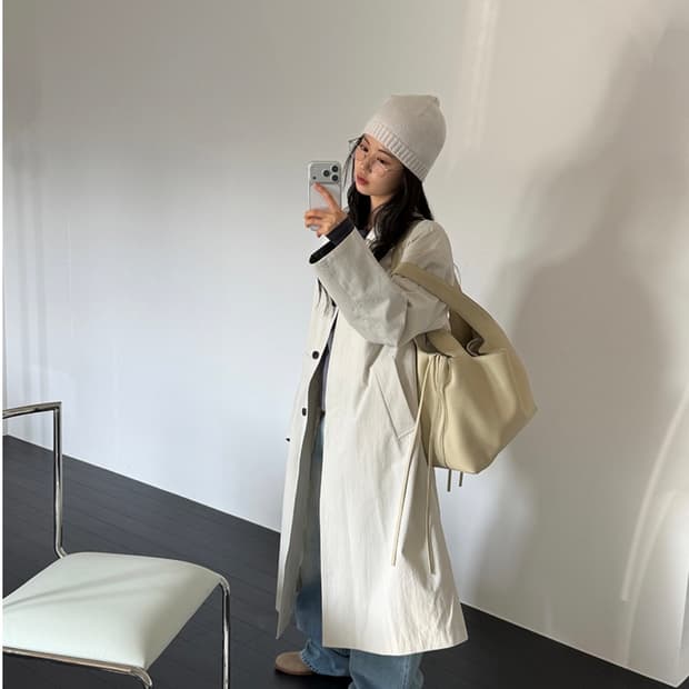 메이비베이비 Darby Trench Coat 판매가 106000