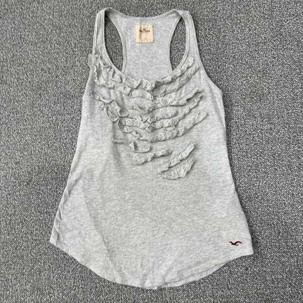 홀리스터 레이서백 탱크탑