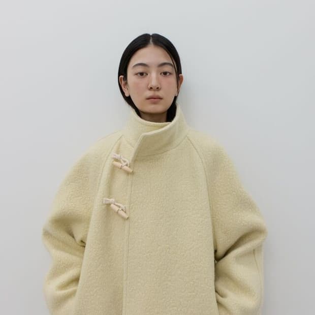 GBH 25FW HIGH-NECK TOGGLE COAT BUTTER