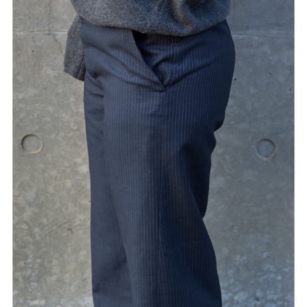 4) 머듈 라운지 스트라이프 팬츠